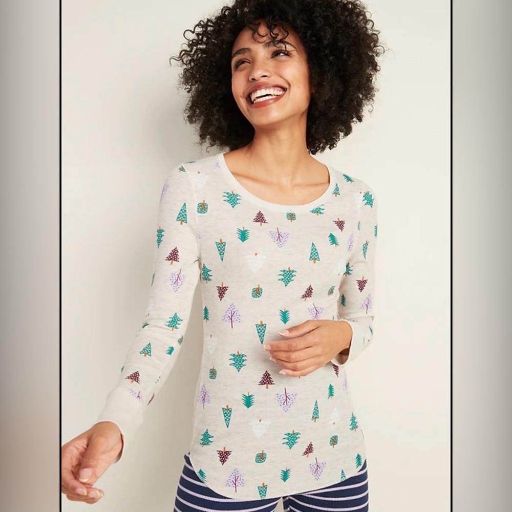 💜 Old Navy Print Thermal